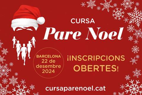 Carrera Papa Noel Barcelona